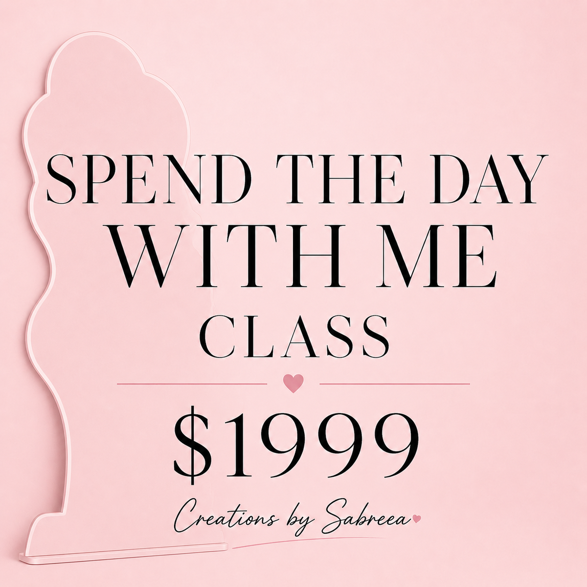 Spend A Day With Me Mentorship